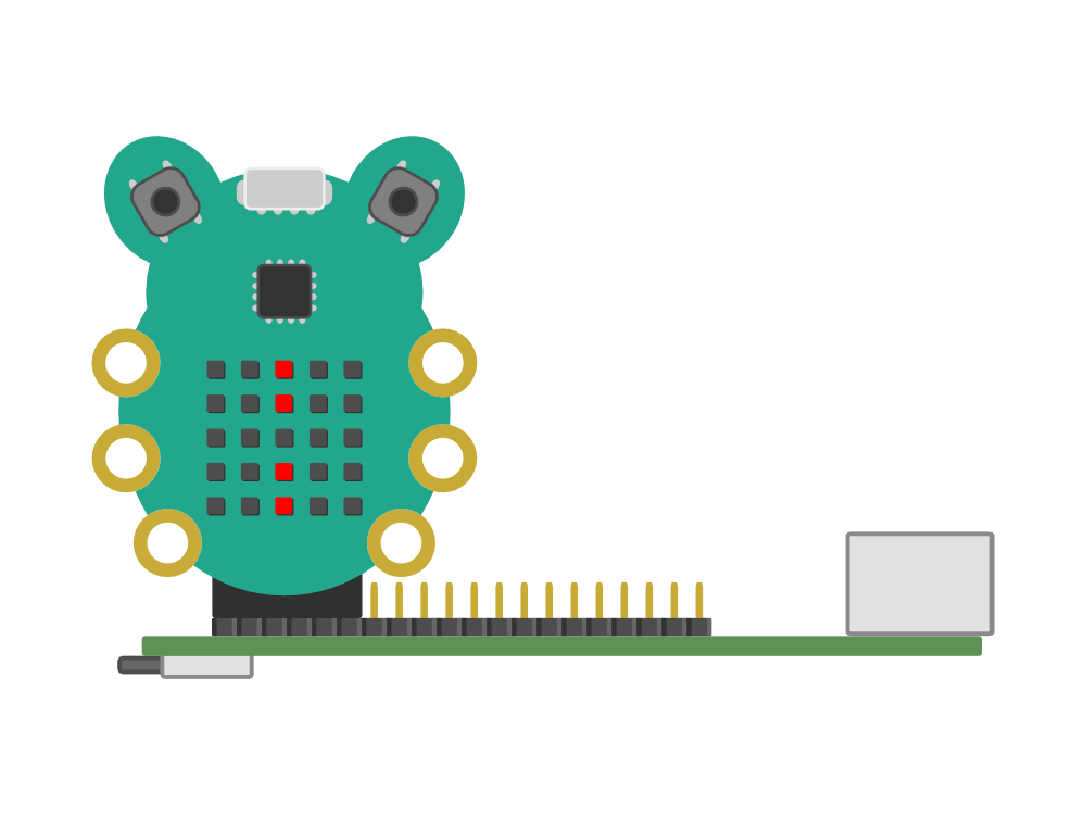 Image of Codebug & Raspberry Pi Clock.