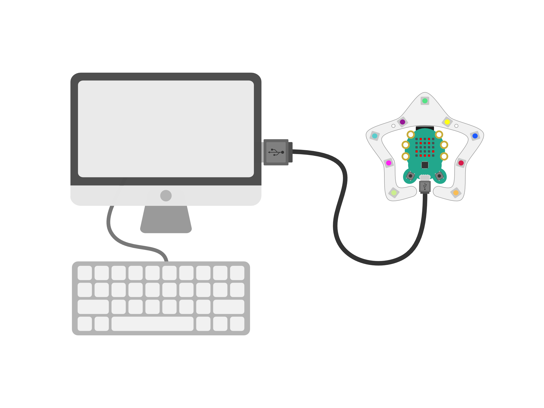 Image of Tethering Codebug And Colour Tail With Python.