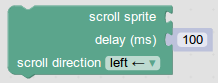 scroll sprite block
